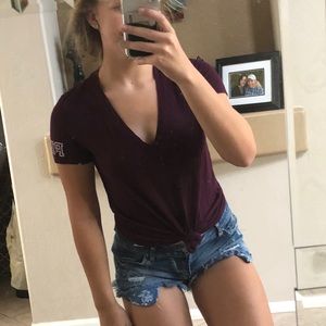 Victoria’s Secret PINK Maroon shirt